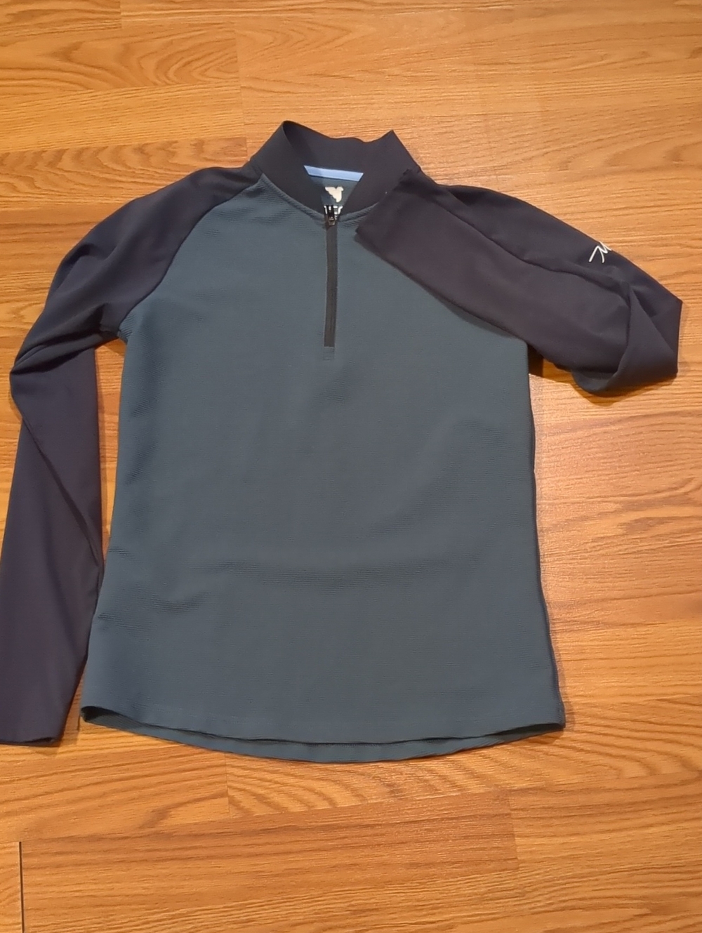 Macade Golf Men's Technical Colorblock Quarter-Zip Pullover- Small